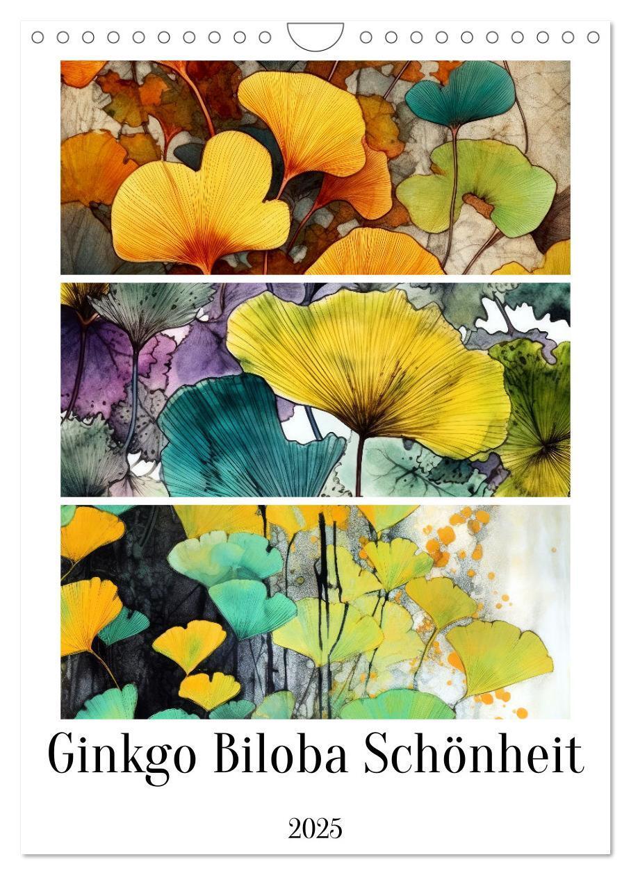 Cover: 9783435848355 | Ginkgo Biloba Schönheit (Wandkalender 2025 DIN A4 hoch), CALVENDO...