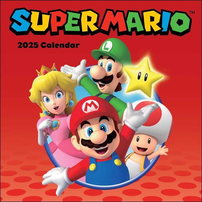 Cover: 9781419774539 | Super Mario 2025 Wall Calendar | Nintendo | Kalender | Englisch | 2025