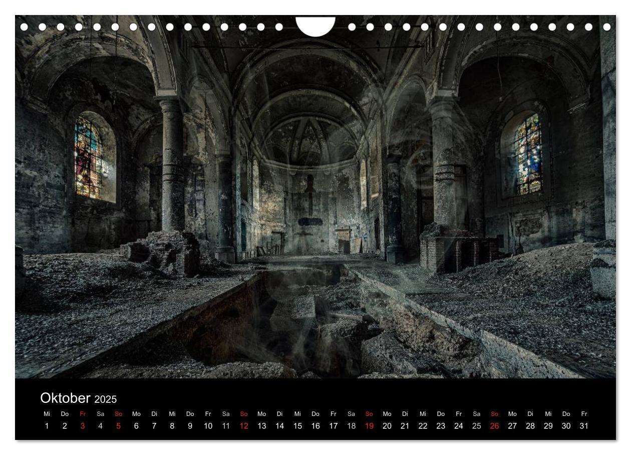 Bild: 9783435773107 | Geheimnisvolle Orte - Lost Places (Wandkalender 2025 DIN A4 quer),...