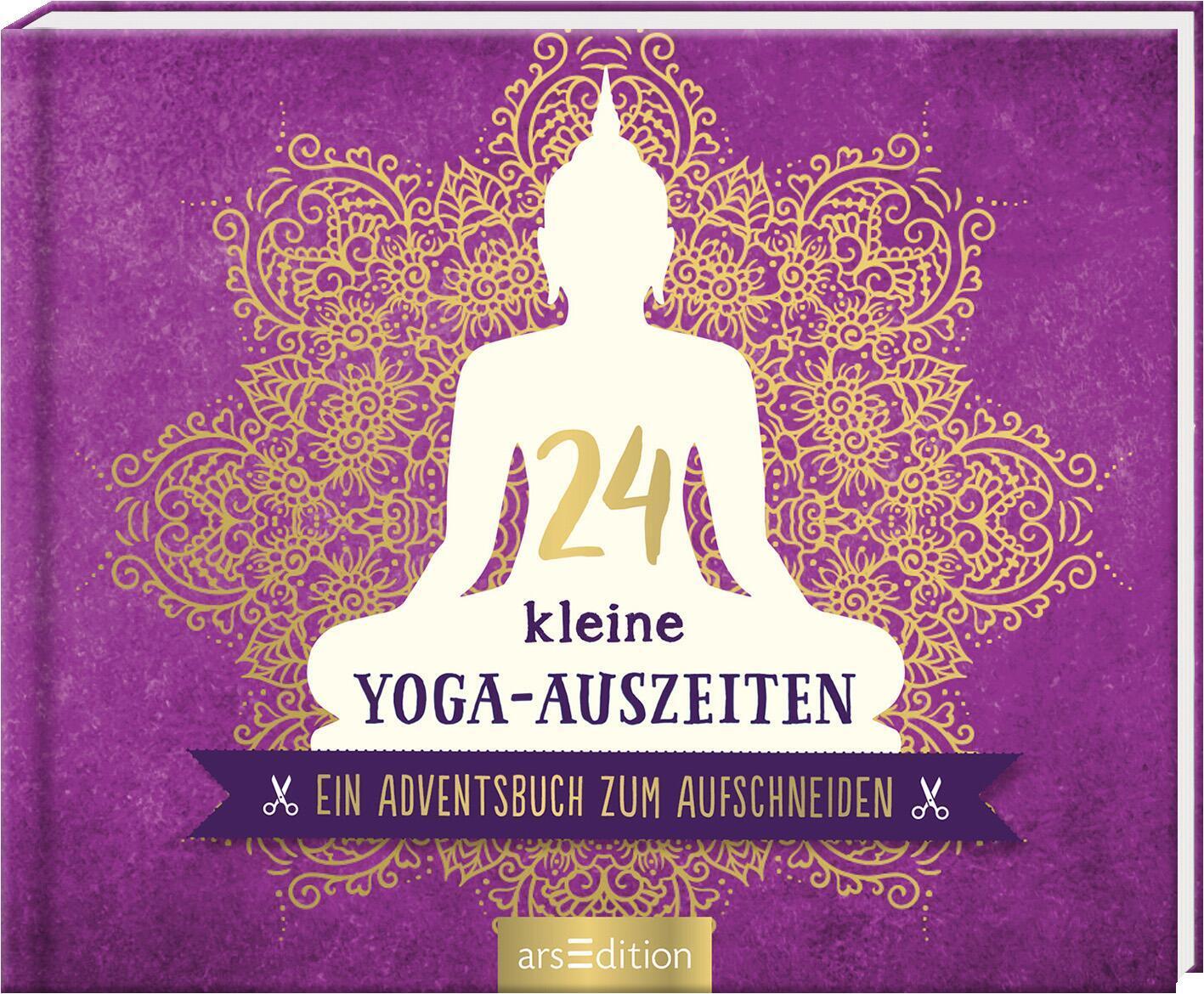 Cover: 9783845835952 | 24 kleine Yoga-Auszeiten | Ein Adventsbuch zum Aufschneiden | Buch