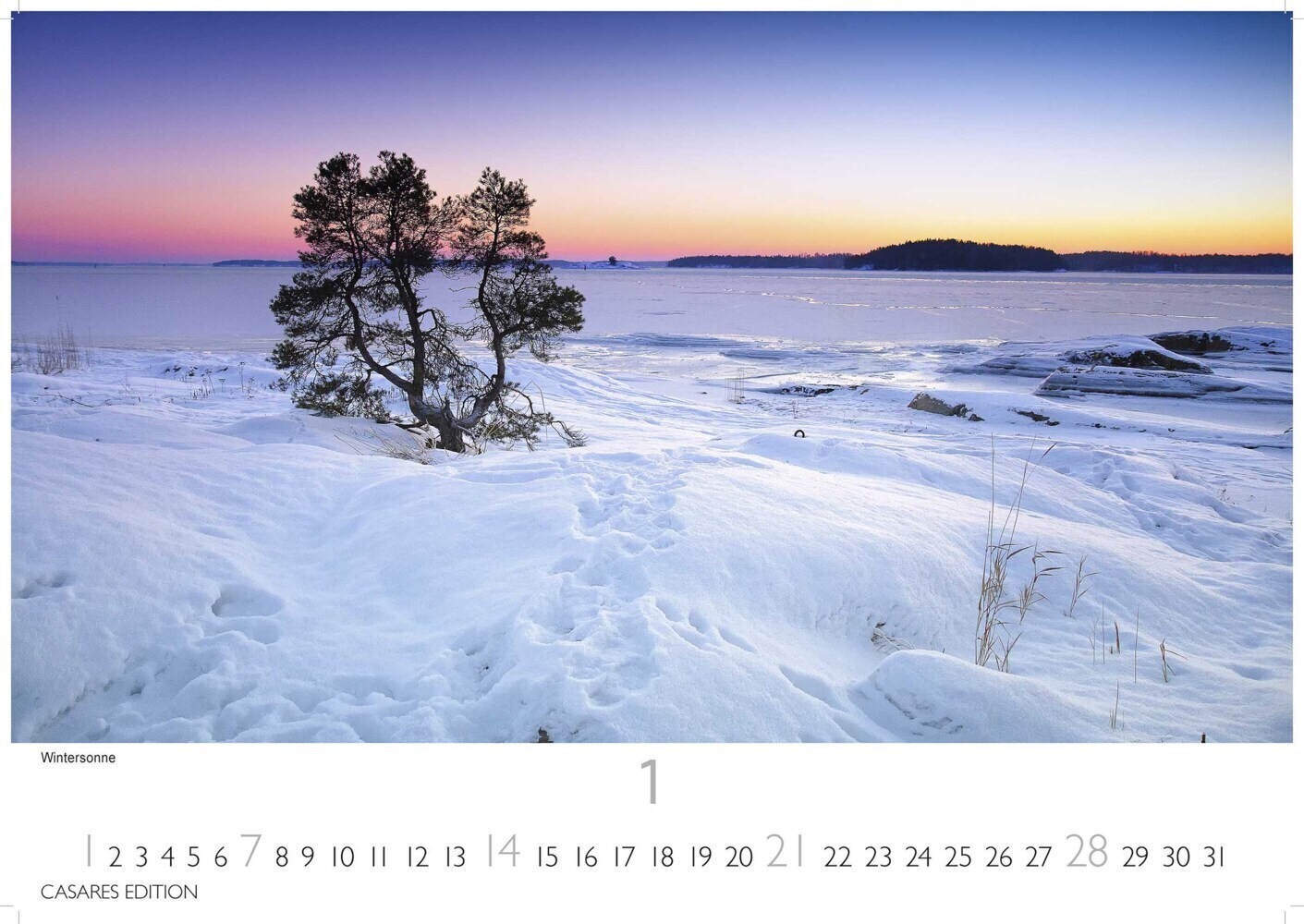 Bild: 9789918620524 | Finnland 2024 L 35x50cm | Kalender | 14 S. | Deutsch | 2024