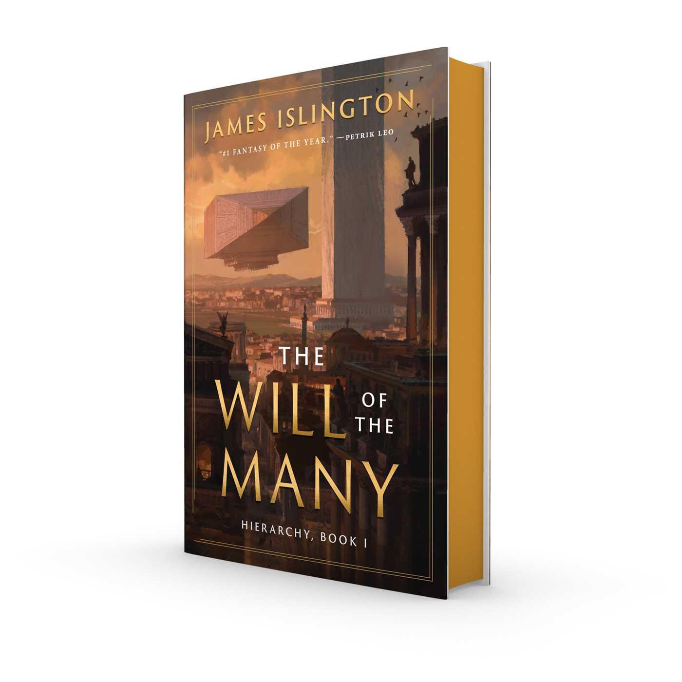 Cover: 9781668093290 | The Will of the Many: Deluxe Edition Hardcover | James Islington