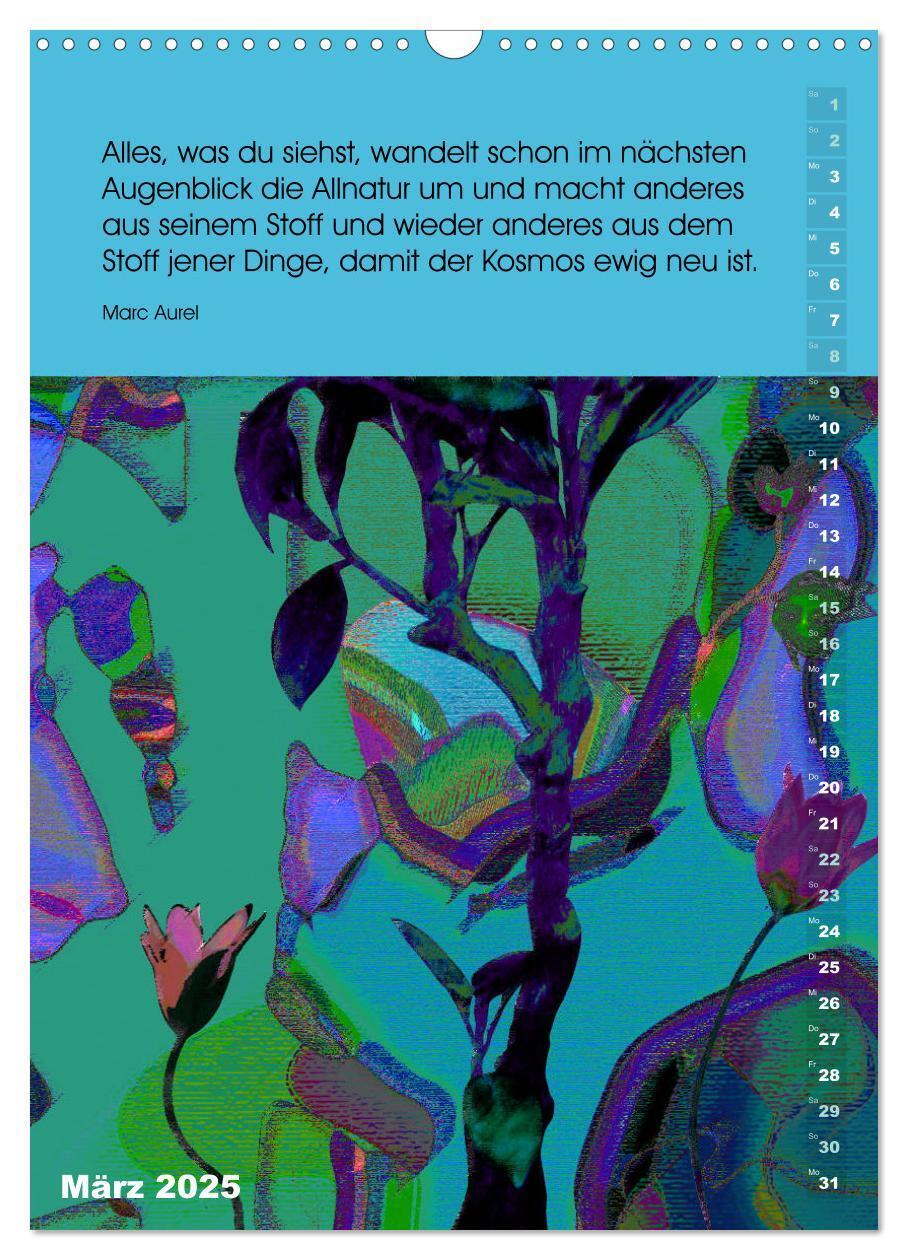 Bild: 9783435966028 | Philosophische Inspirationen Wandkalender 2025 (Wandkalender 2025...