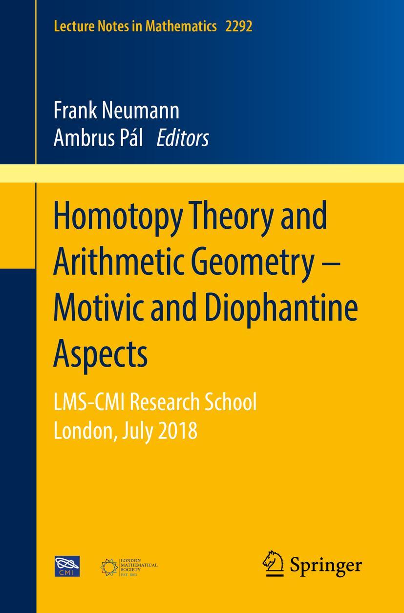 Cover: 9783030789763 | Homotopy Theory and Arithmetic Geometry - Motivic and Diophantine...