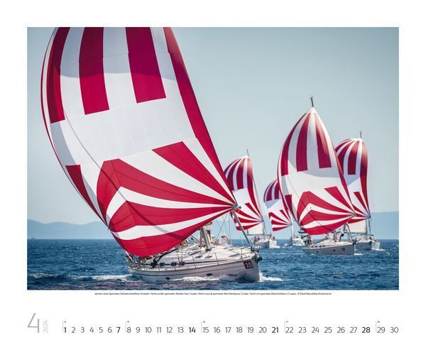 Bild: 9783731868583 | Sailing 2024 | Korsch Verlag | Kalender | Spiralbindung | Deutsch