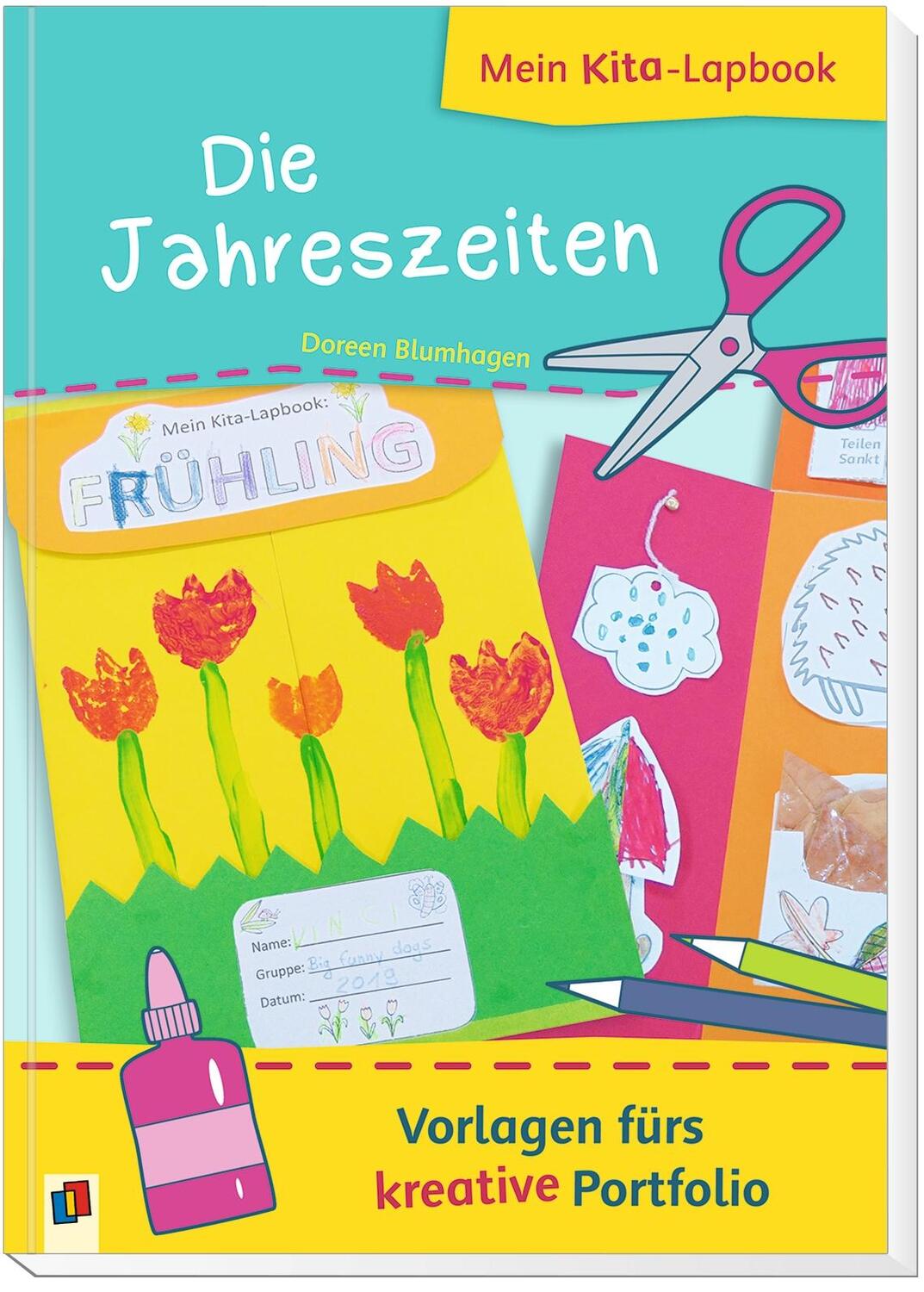 Bild: 9783834640864 | Mein Kita-Lapbook: die Jahreszeiten | Vorlagen fürs kreative Portfolio