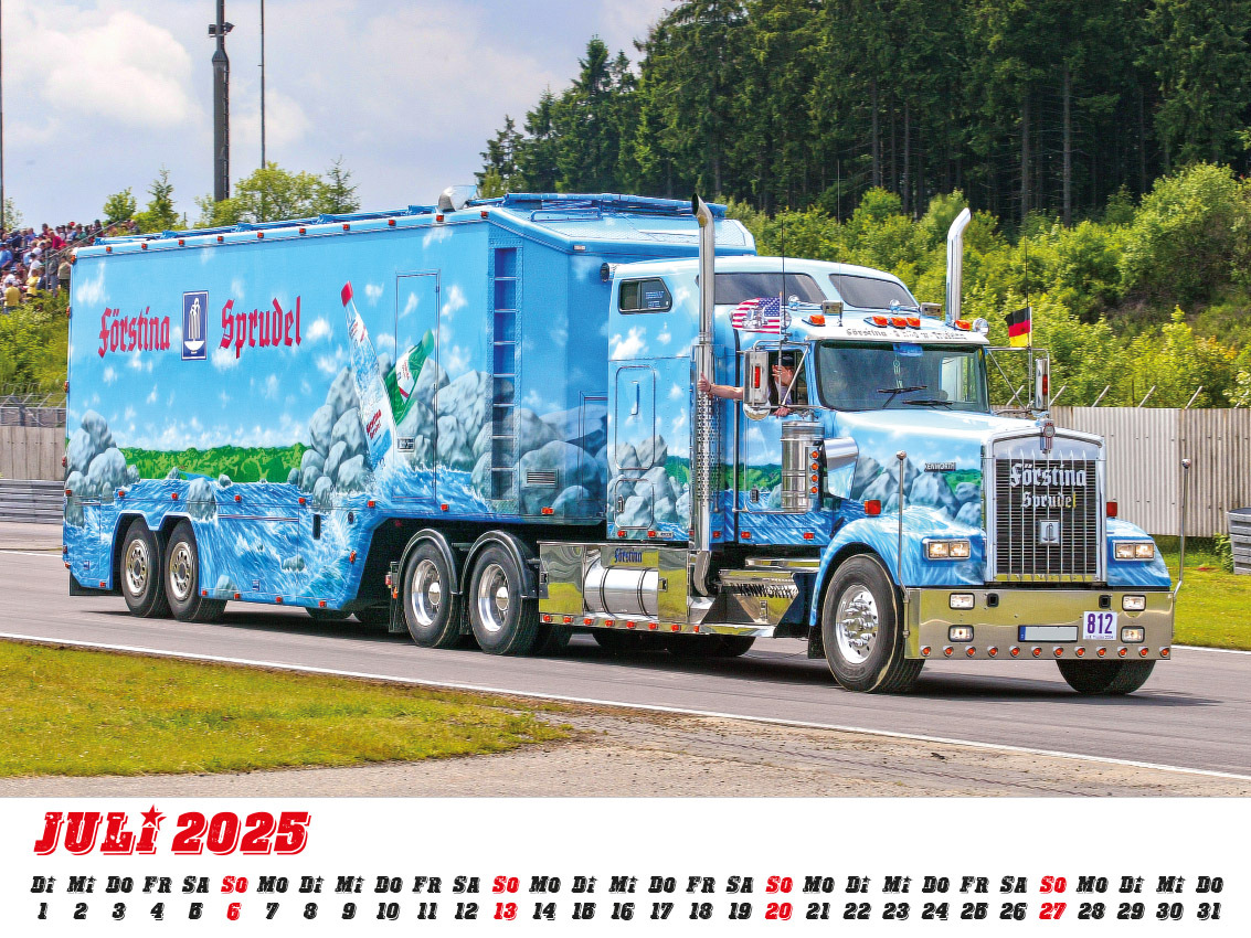 Bild: 9783948794705 | Showtruck Kalender 2025 | Airbrushbemalte Trucks | Frank Pommer | 2025