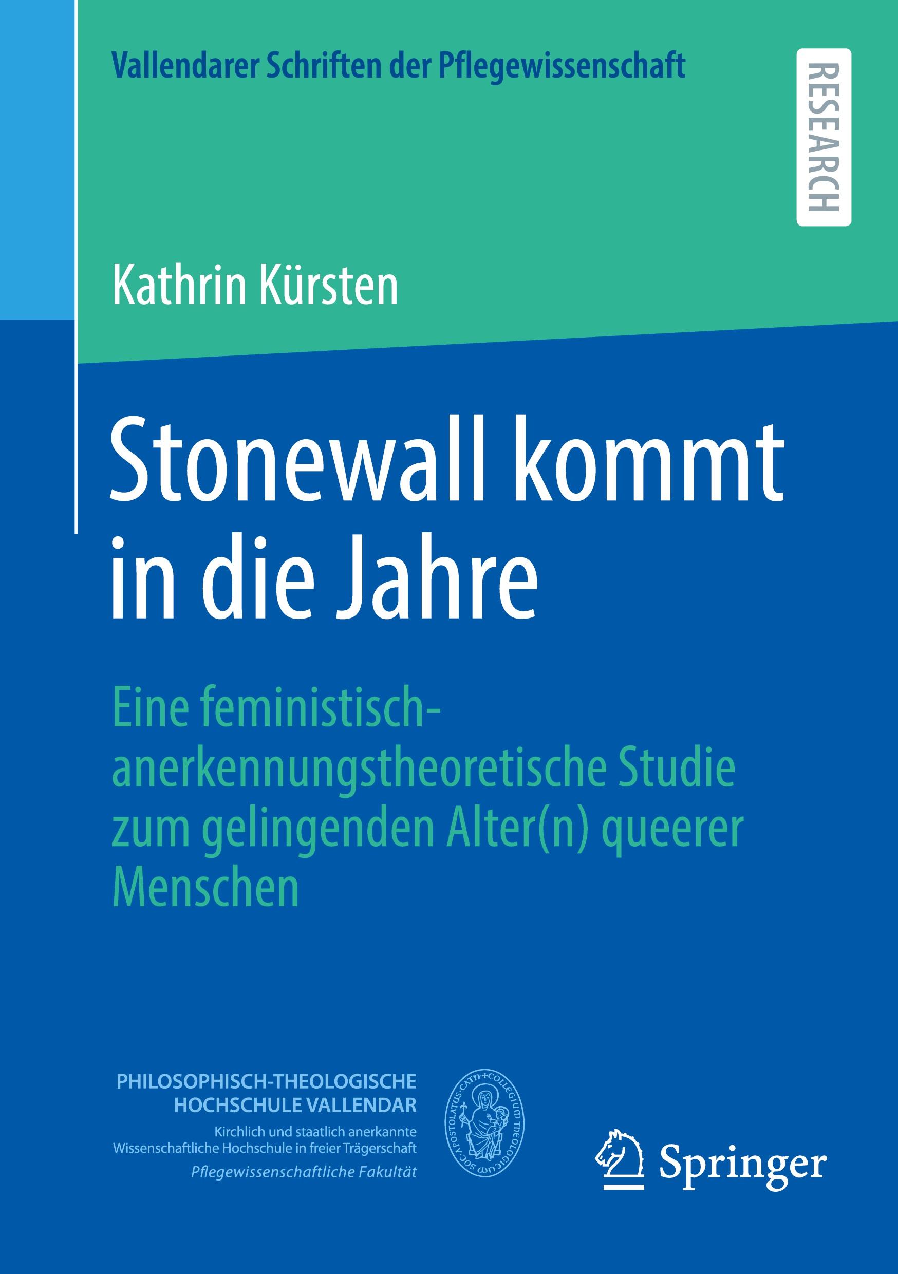 Cover: 9783658436612 | Stonewall kommt in die Jahre | Kathrin Kürsten | Taschenbuch | xix