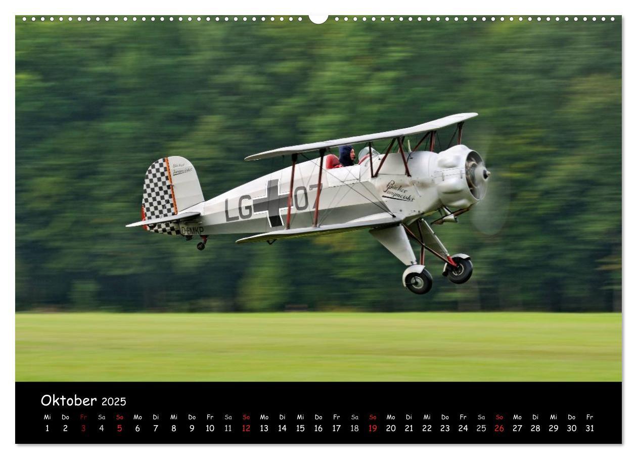 Bild: 9783435785278 | Doppeldecker - Veteranen der Lüfte (Wandkalender 2025 DIN A2 quer),...