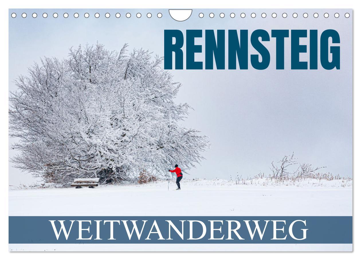 Cover: 9783457142318 | Rennsteig - Weitwanderweg (Wandkalender 2025 DIN A4 quer), CALVENDO...