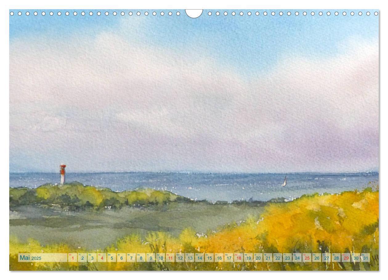 Bild: 9783435262007 | Heiligenhafen in Aquarell (Wandkalender 2025 DIN A3 quer), CALVENDO...