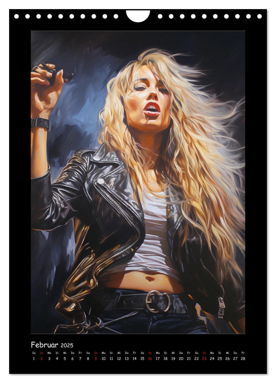 Bild: 9783435859559 | Heavy Metal-Queens. Wilde Rock- und Metal-Girl Paintings...