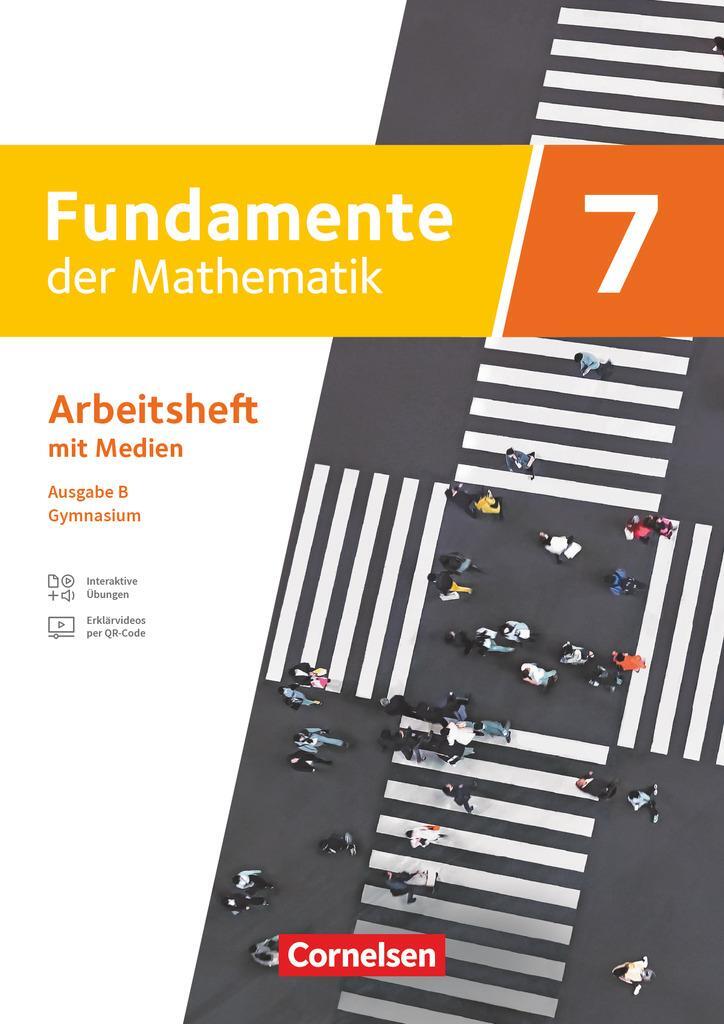 Cover: 9783060428113 | Fundamente der Mathematik 7. Schuljahr. Ausgabe B - Arbeitsheft mit...