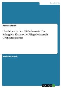 Cover: 9783346461421 | Überleben in der NS-Euthanasie. Die Königlich Sächsische...