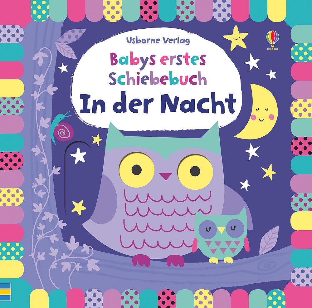 Cover: 9781782328780 | Babys erstes Schiebebuch: In der Nacht | Fiona Watt | Buch | 10 S.