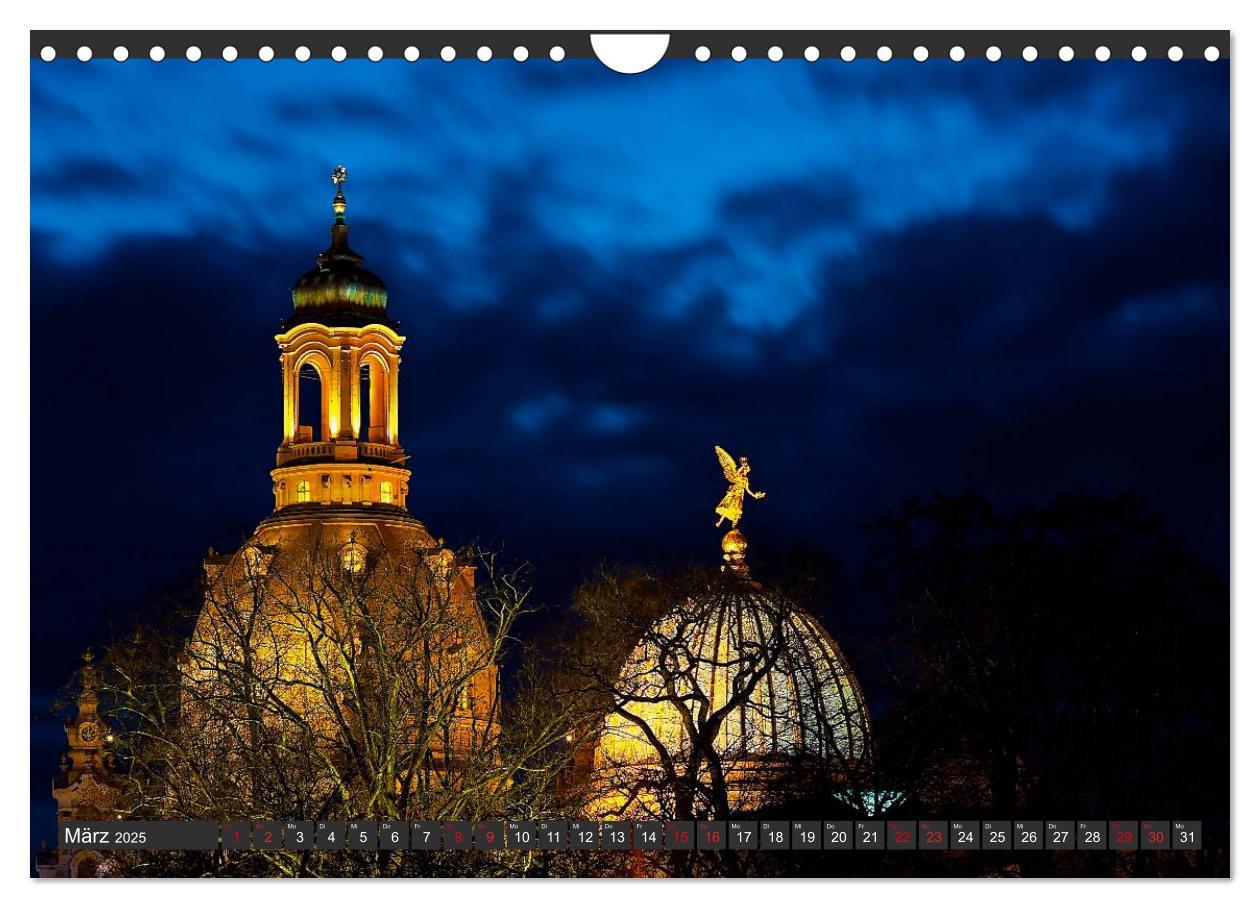 Bild: 9783435734870 | Dresden - Die Frauenkirche (Wandkalender 2025 DIN A4 quer),...