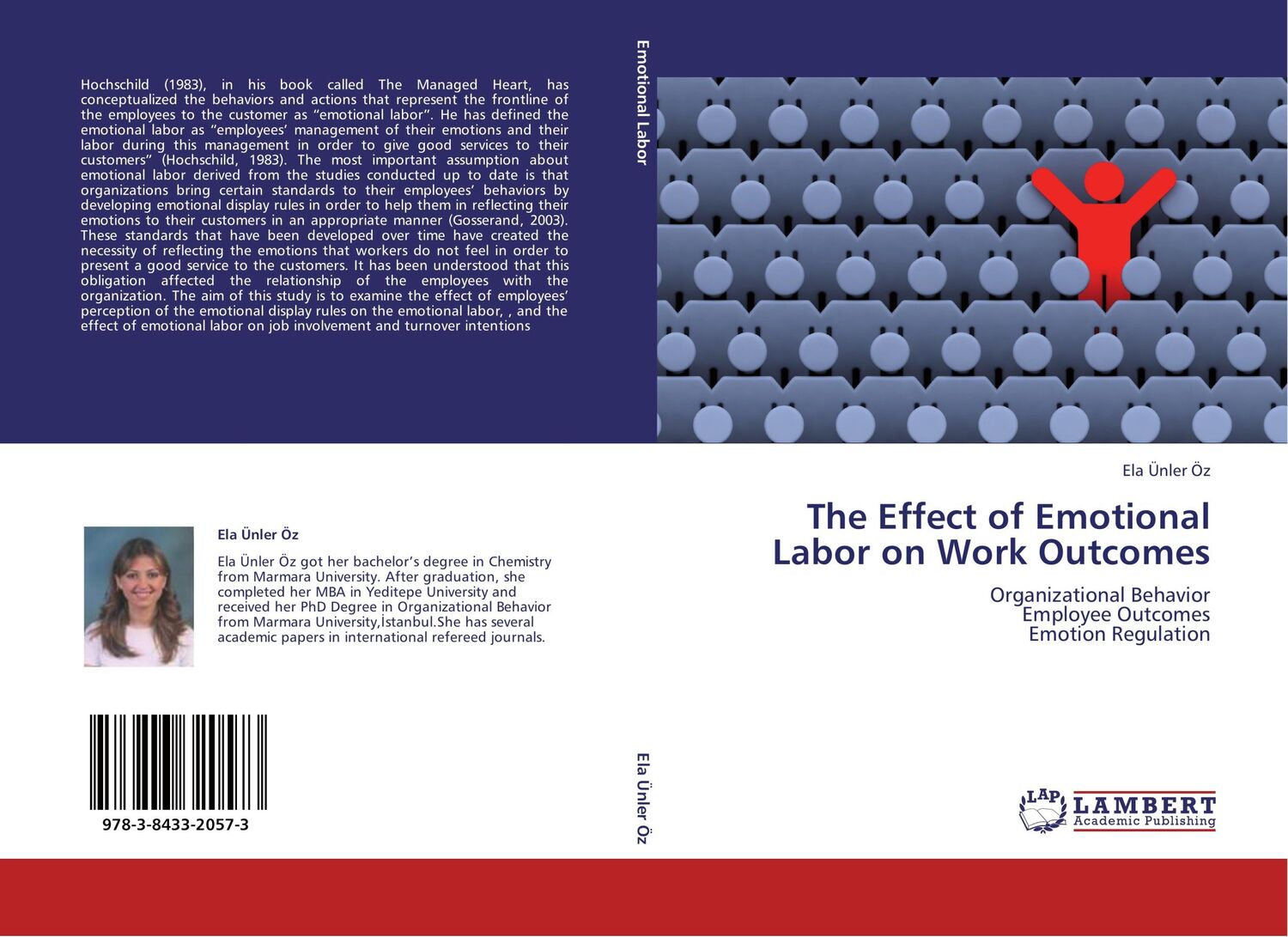 Cover: 9783843320573 | The Effect of Emotional Labor on Work Outcomes | Ela Ünler Öz | Buch