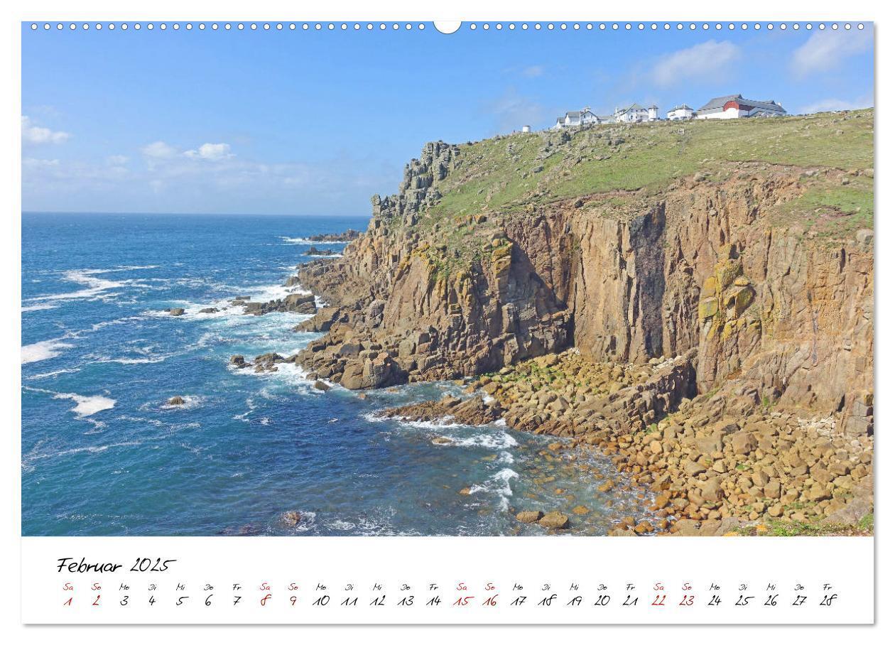 Bild: 9783435316397 | Cornwall. Der malerische Südwesten Englands (Wandkalender 2025 DIN...