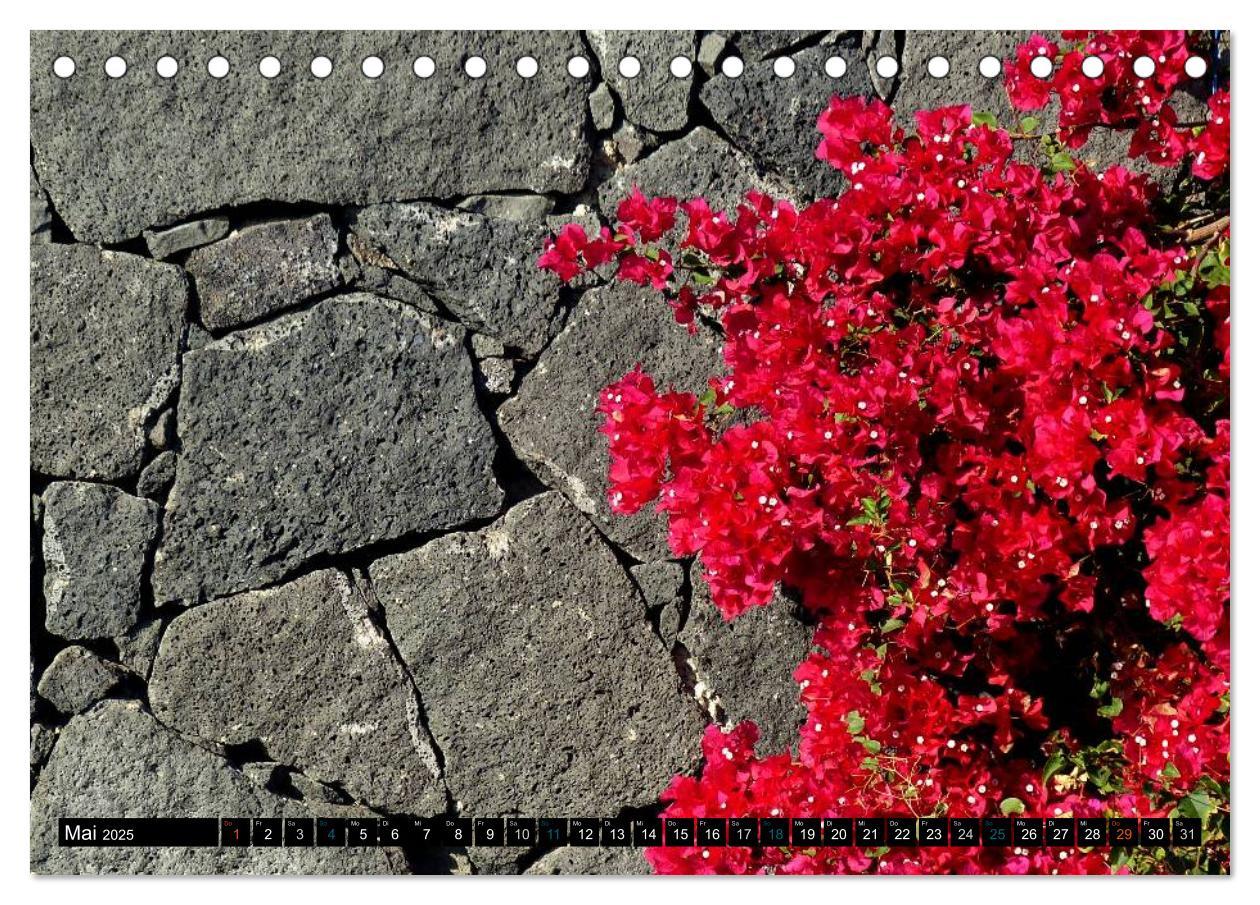 Bild: 9783435710942 | Vulkaninsel Lanzarote (Tischkalender 2025 DIN A5 quer), CALVENDO...