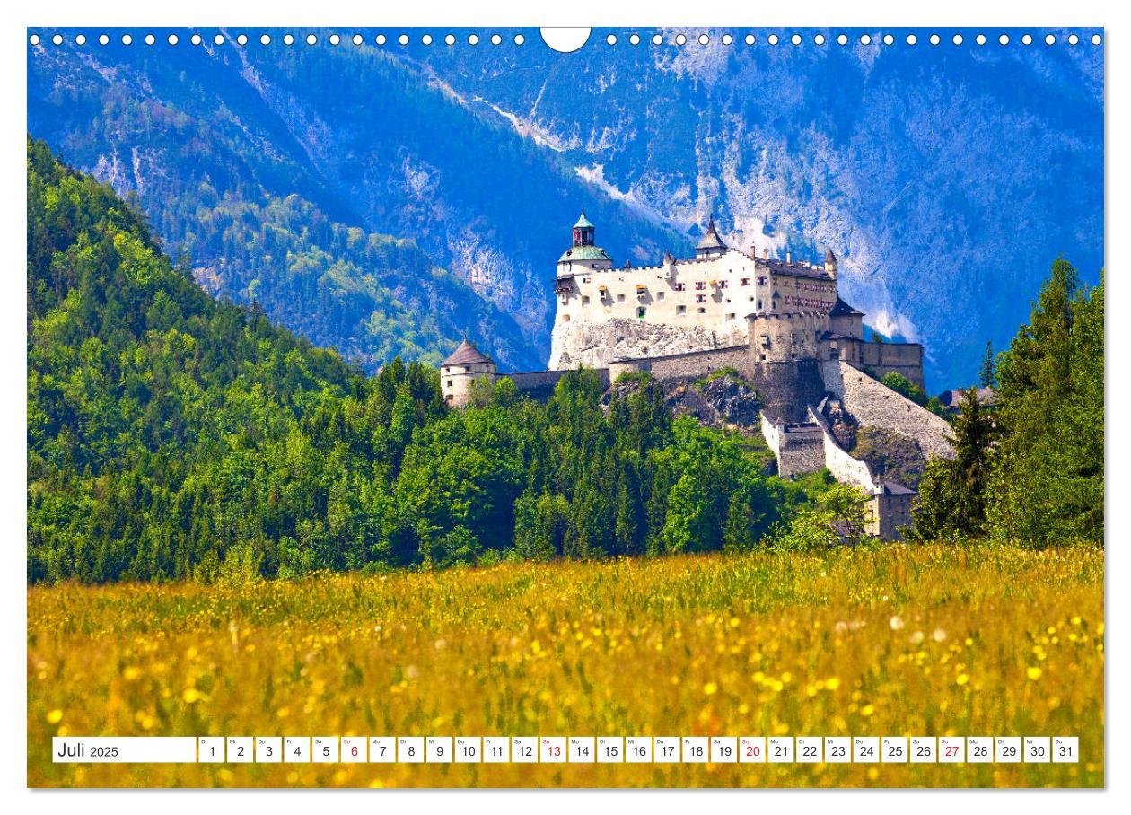 Bild: 9783435157464 | Die Festung Hohenwerfen (Wandkalender 2025 DIN A3 quer), CALVENDO...