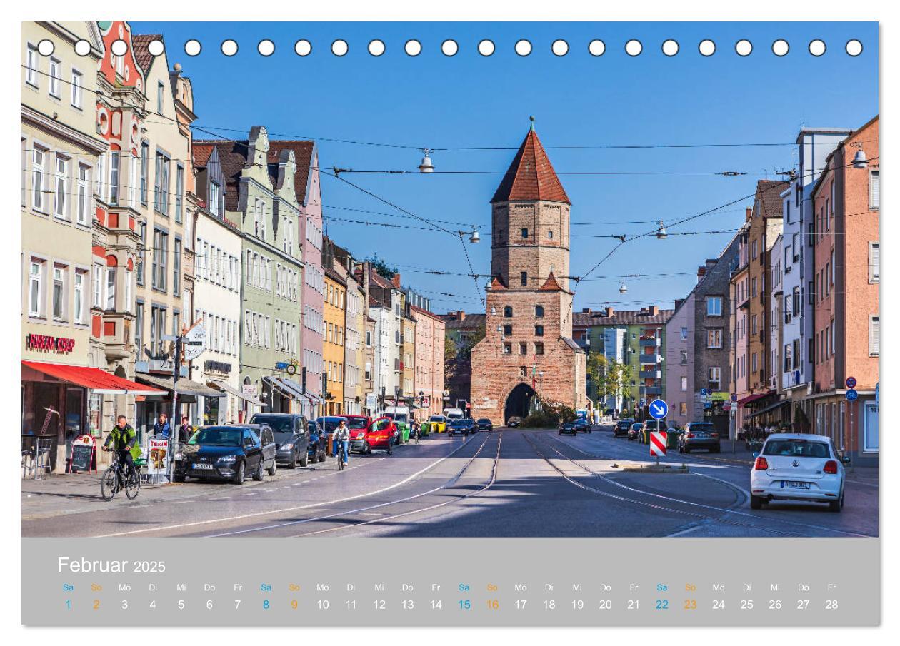 Bild: 9783435238071 | Augsburg - Stadt der Renaissance (Tischkalender 2025 DIN A5 quer),...