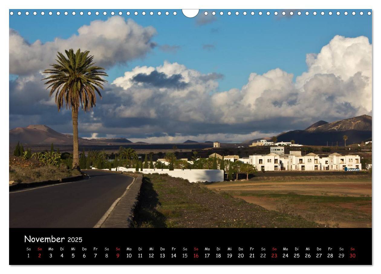 Bild: 9783435800285 | Lanzarote (Wandkalender 2025 DIN A3 quer), CALVENDO Monatskalender