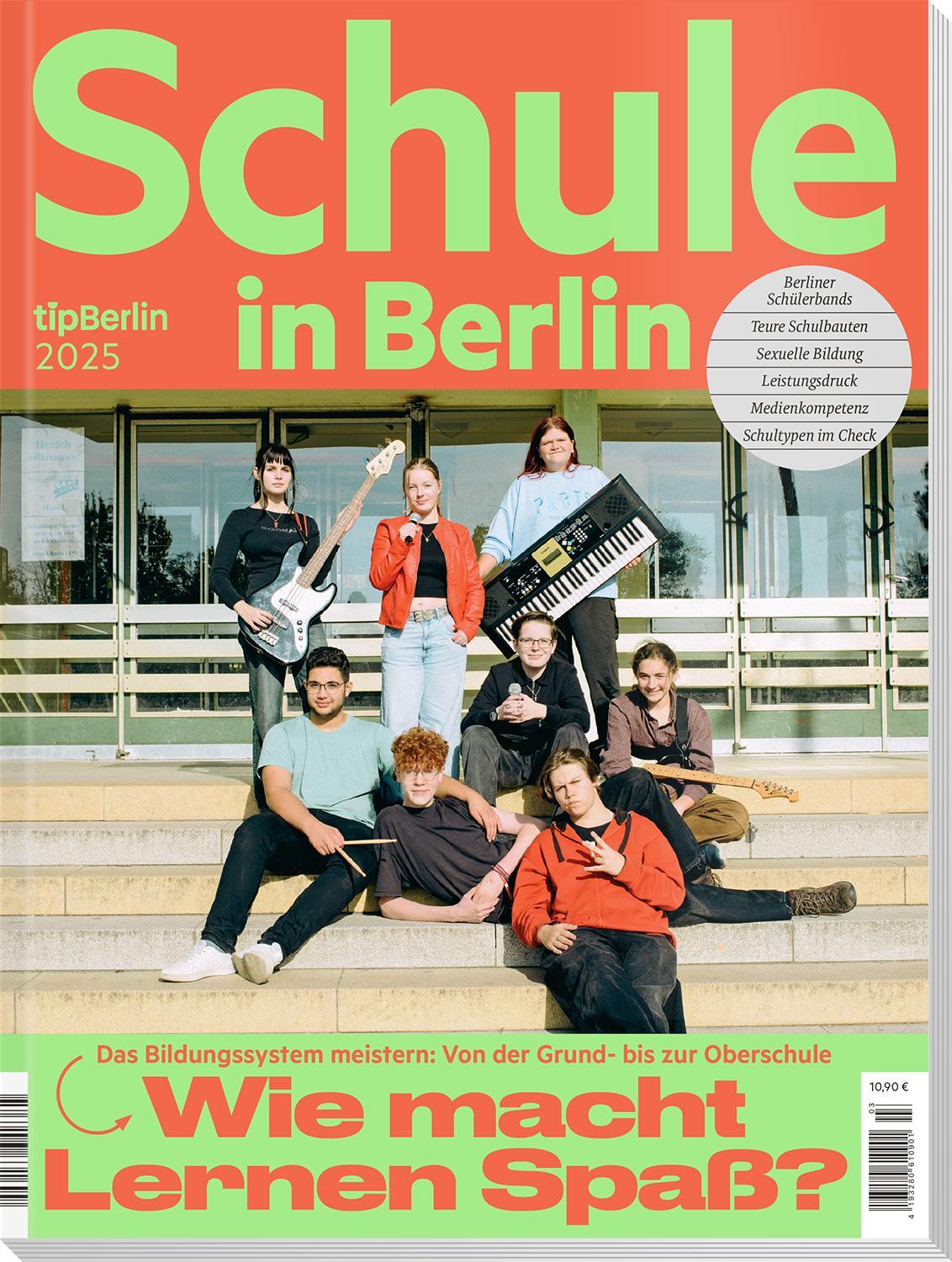 Cover: 9783946631699 | Schule in Berlin 2025 | Tip Berlin Media Group GmbH | Taschenbuch