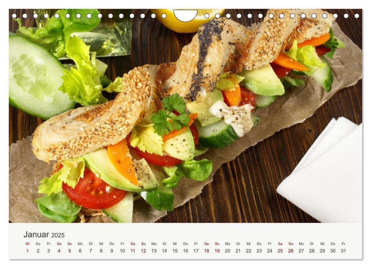 Bild: 9783435067077 | Vegan Food Kalender ¿ Gerichte und Snacks (Wandkalender 2025 DIN A4...