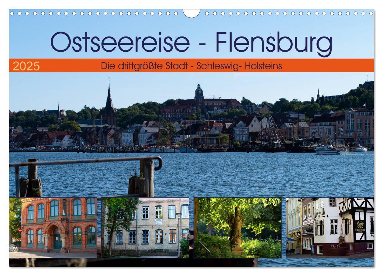 Cover: 9783435297023 | Ostseereise - Flensburg (Wandkalender 2025 DIN A3 quer), CALVENDO...