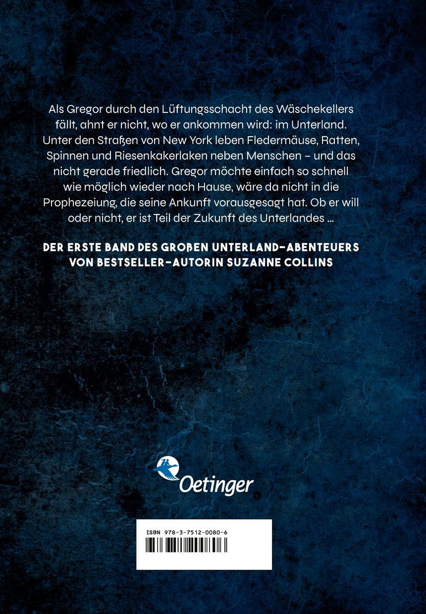 Rückseite: 9783751200806 | Gregor 1. Gregor und die graue Prophezeiung | Suzanne Collins | Buch