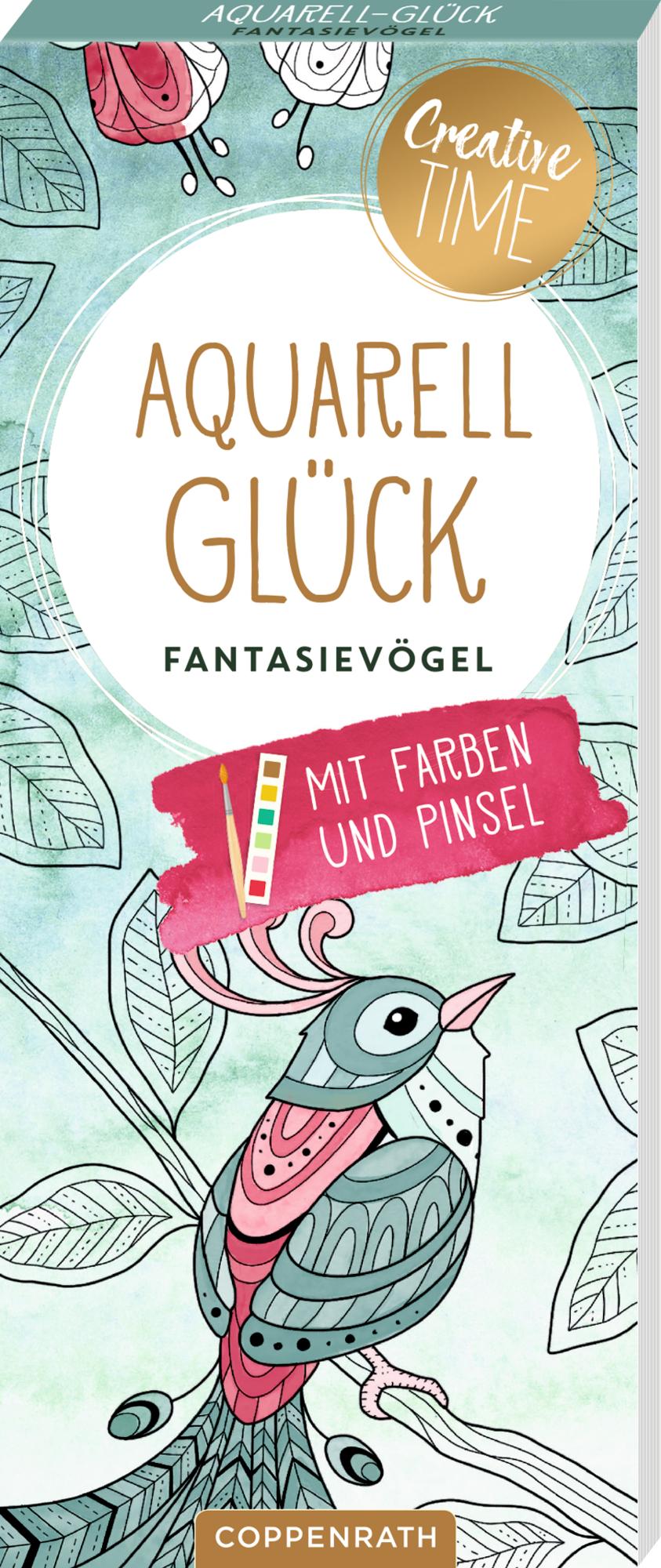 Cover: 4050003953496 | Aquarell-Glück | Fantasievögel | Marica Zottino | Buch | 40 S. | 2023