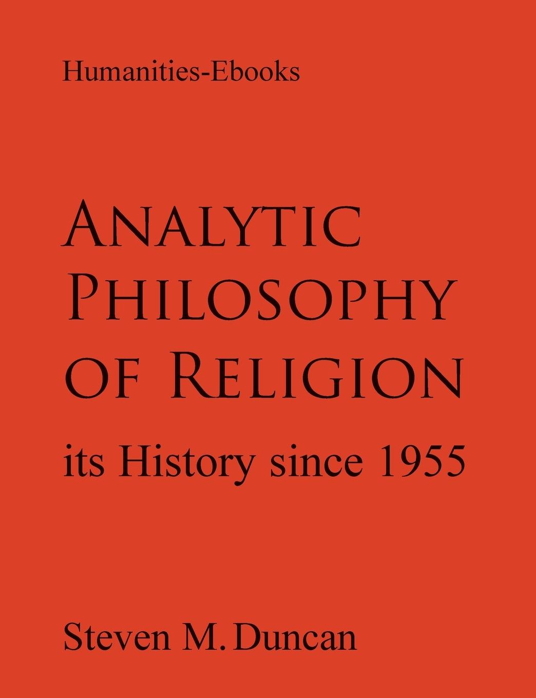 Cover: 9781847600820 | Analytic Philosophy of Religion | Its History Since 1955 | Duncan