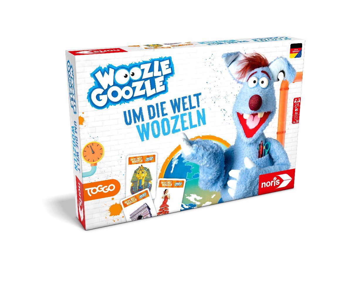 Cover: 4000826006299 | Woozle Goozle - Um die Welt woozlen! | Spiel | Bunter Stückkarton