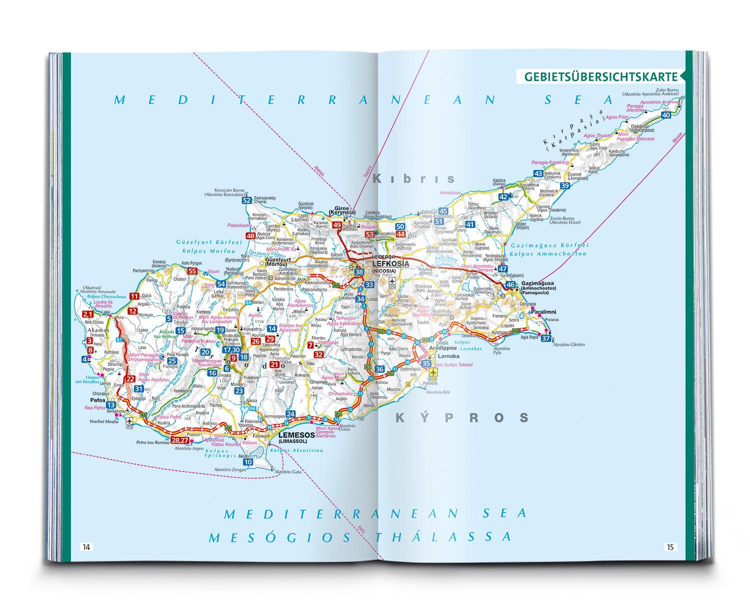 Bild: 9783991541318 | KOMPASS Wanderführer Zypern, 55 Touren | Taschenbuch | 236 S. | 2024