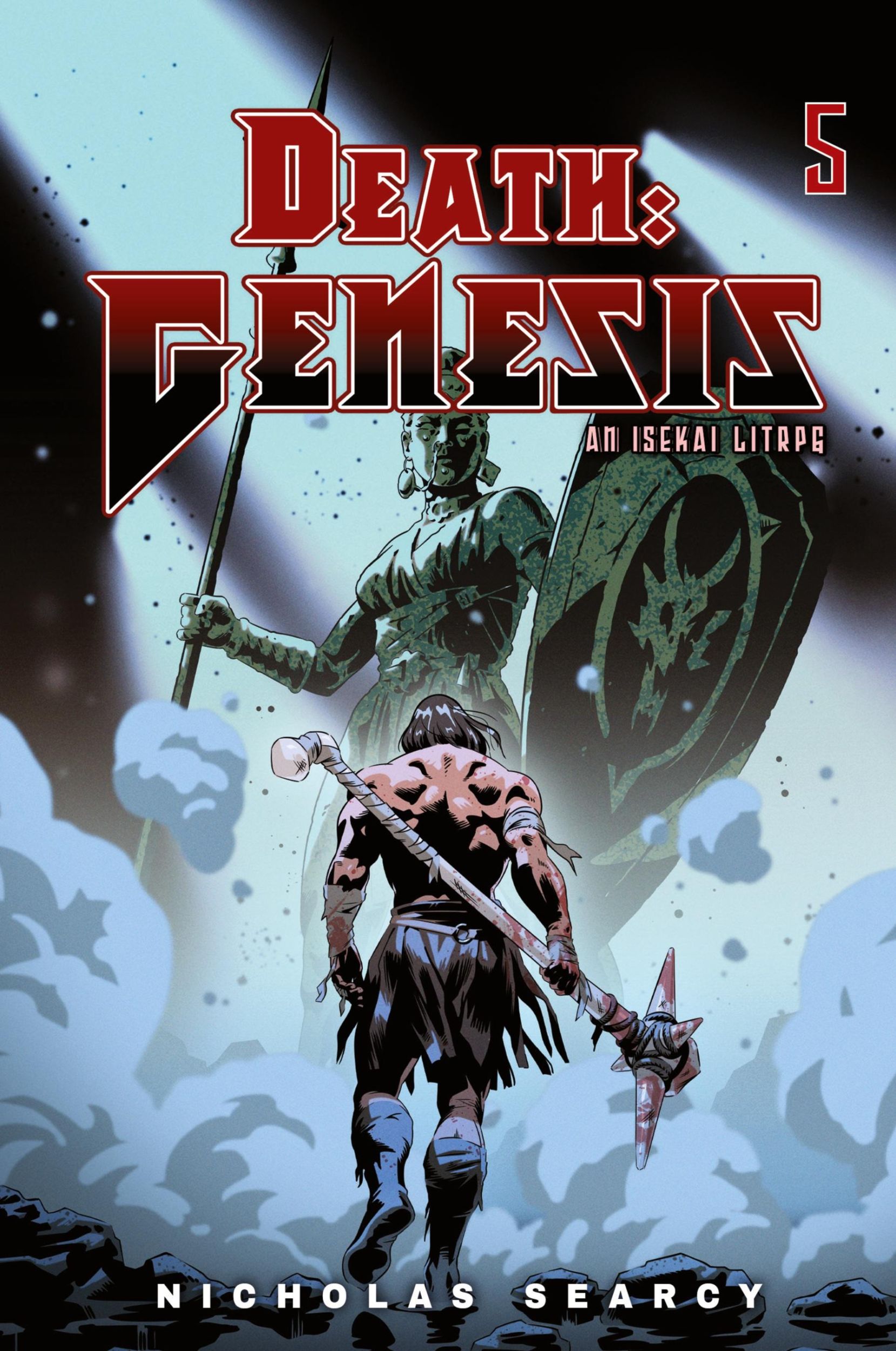 Cover: 9781039450257 | Death Genesis 5 | An Isekai LitRPG | Nicholas Searcy | Taschenbuch