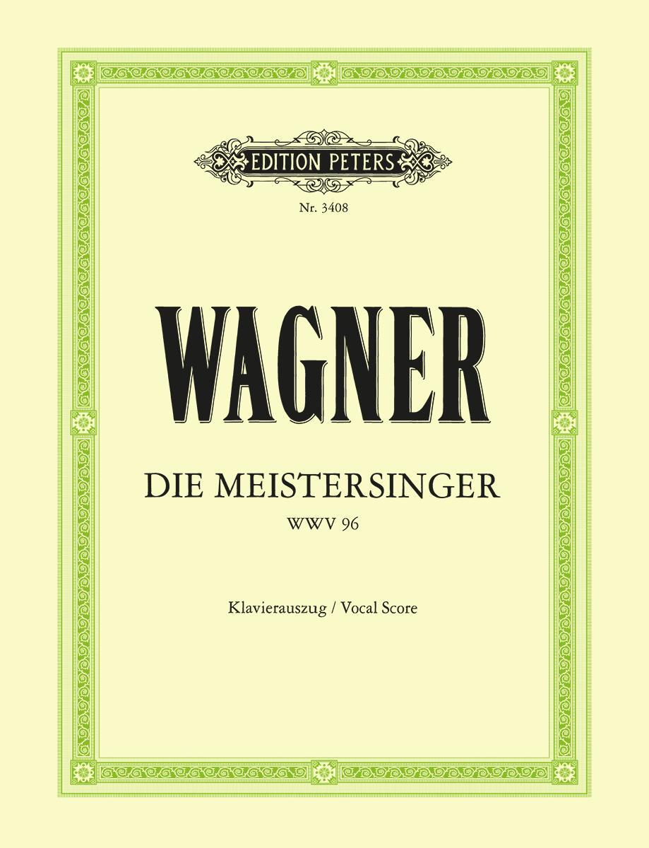 Cover: 9790014016173 | Die Meistersinger Von Nürnberg Wwv 96 (Vocal Score) | Richard Wagner