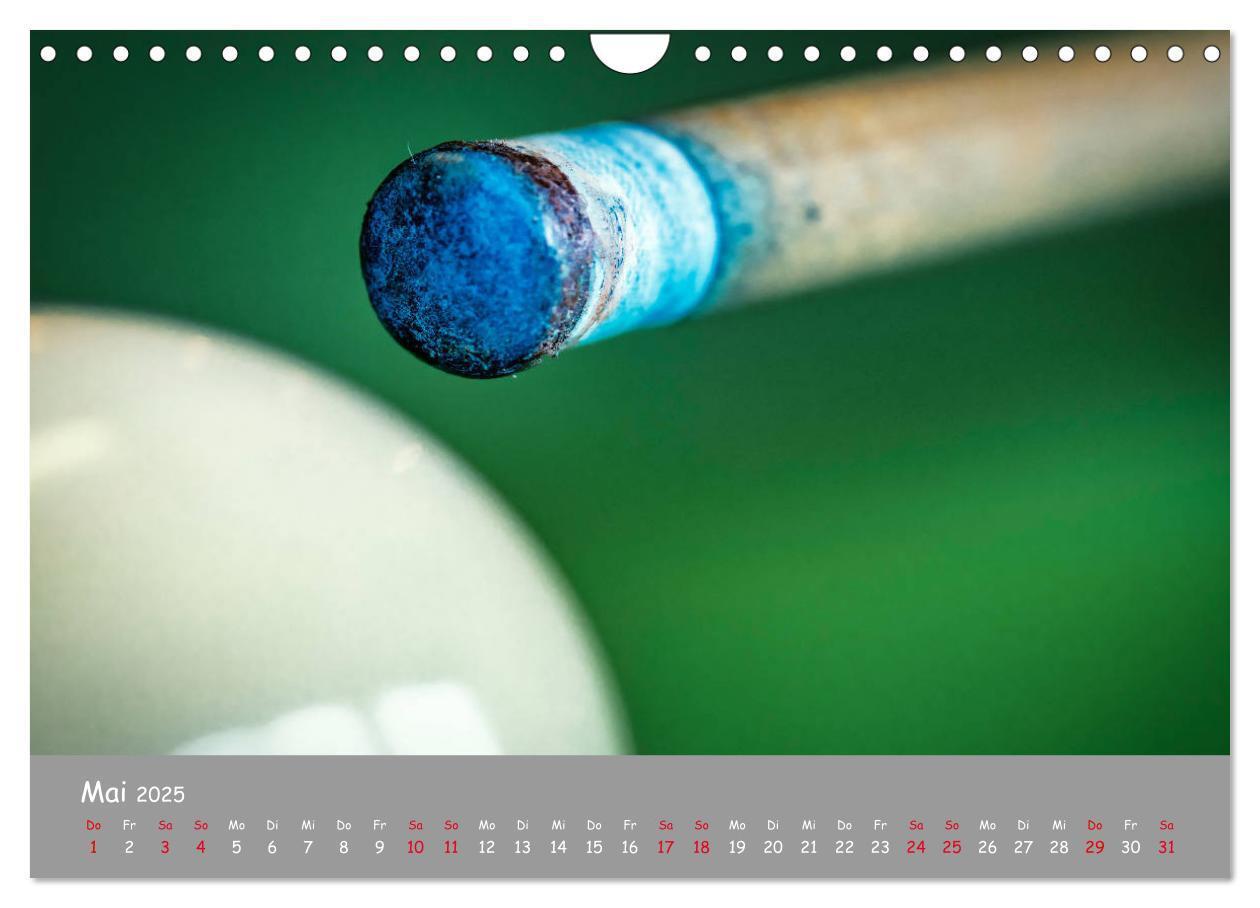 Bild: 9783435214860 | Freizeit Billard - Queue, Kugeln, Kreide und Tisch (Wandkalender...