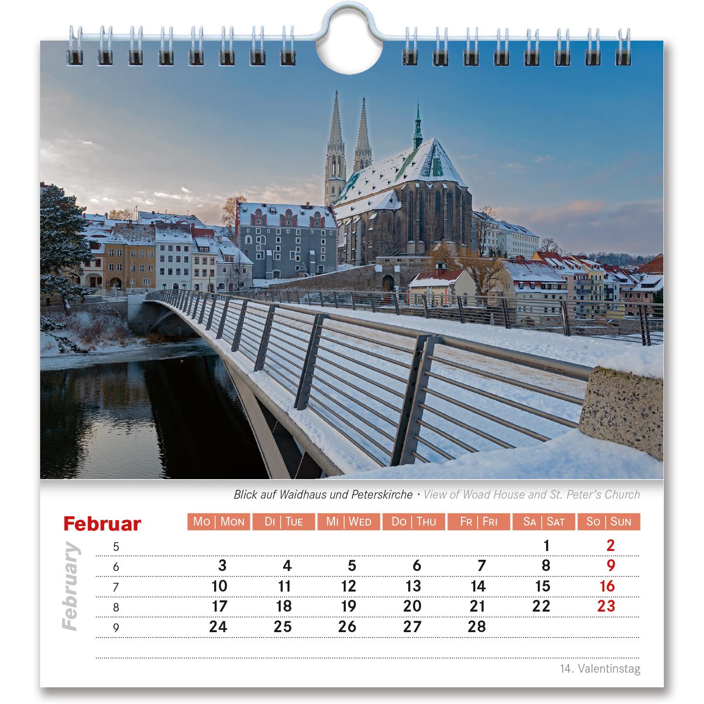 Bild: 4250582399429 | Kalender Görlitz 2025 | 13,5x14 cm - Tischkalender | Dietmar Berthold