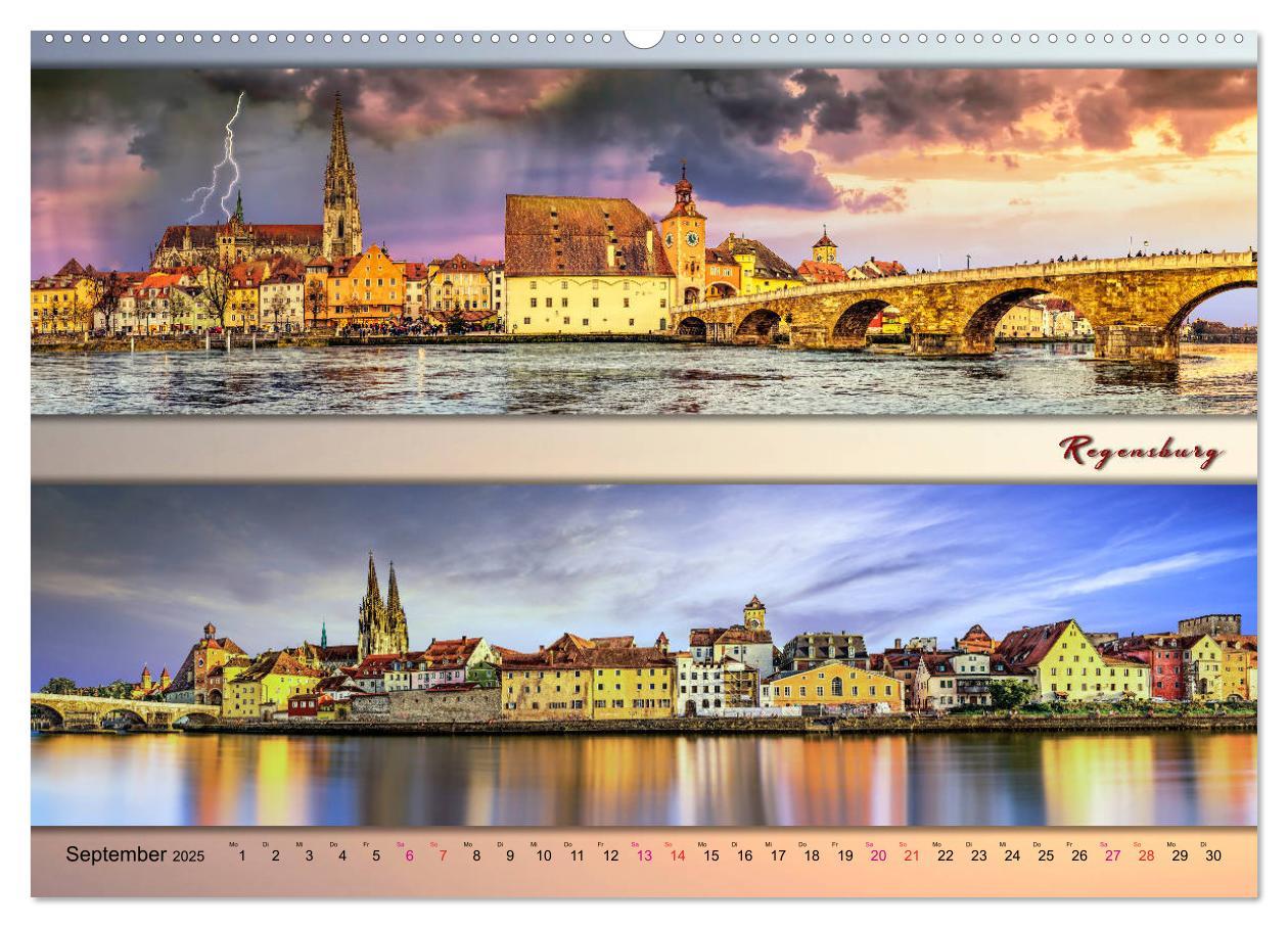 Bild: 9783435133697 | Faszinierende Städte in Deutschland - Panoramen (Wandkalender 2025...