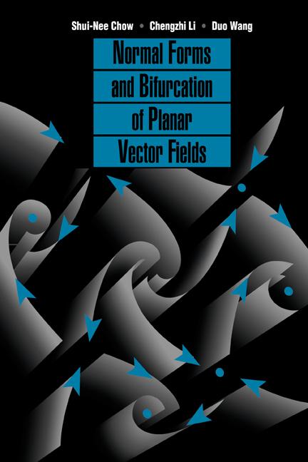 Cover: 9780521372268 | Normal Forms and Bifurcation of Planar Vector Fields | Chow (u. a.)