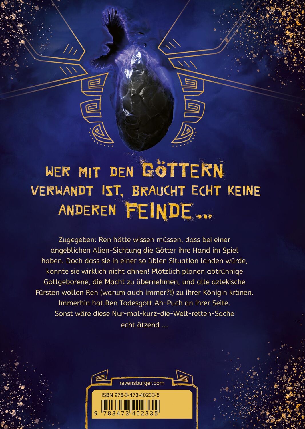 Rückseite: 9783473402335 | Ren gegen die Götter, Band 1: Nachtkönigin (Rick Riordan Presents)....