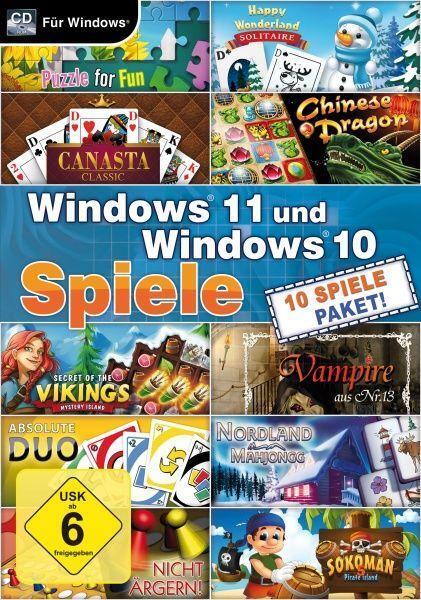 Cover: 4064210192128 | Windows 11 & Windows 10 Spiele (PC). Für Windows 7/8/10/11 | CD-ROM