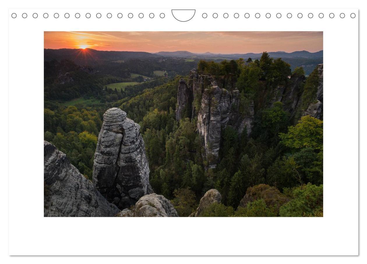 Bild: 9783435841141 | Bastei - Sächsische Schweiz (Wandkalender 2025 DIN A4 quer),...