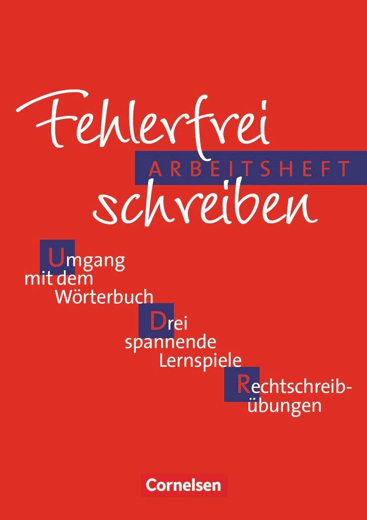 Cover: 9783464605387 | Fehlerfrei schreiben. Arbeitsheft 5. - 7. Schuljahr | Diethard Lübke