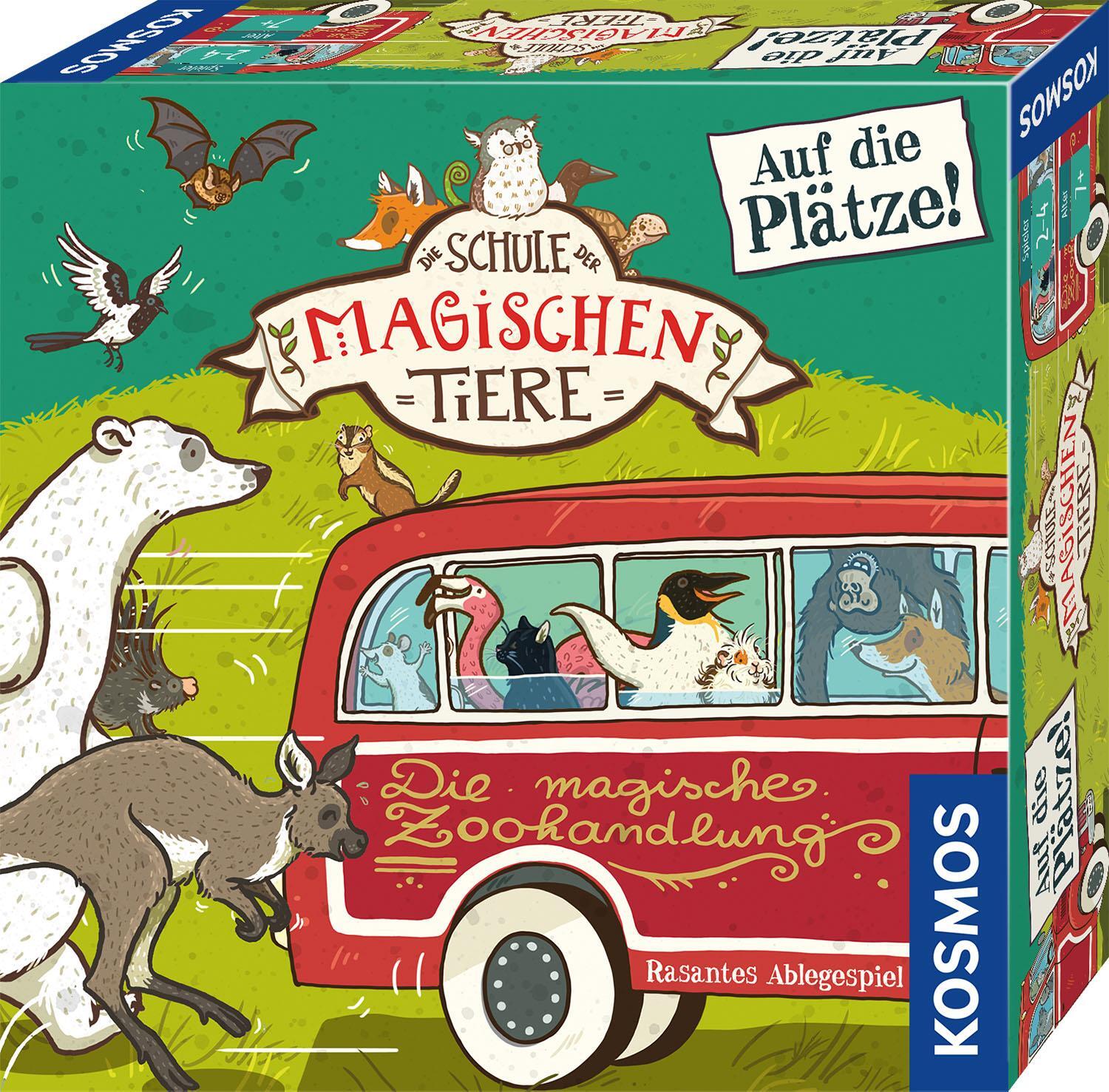 Cover: 4002051681005 | Schule der magischen Tiere - Auf die Plätze! | Kinderspiel | Rossi