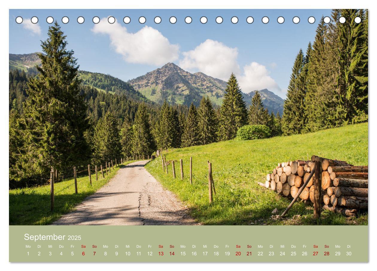 Bild: 9783383957840 | Heimweh Allgäu 2025 (Tischkalender 2025 DIN A5 quer), CALVENDO...