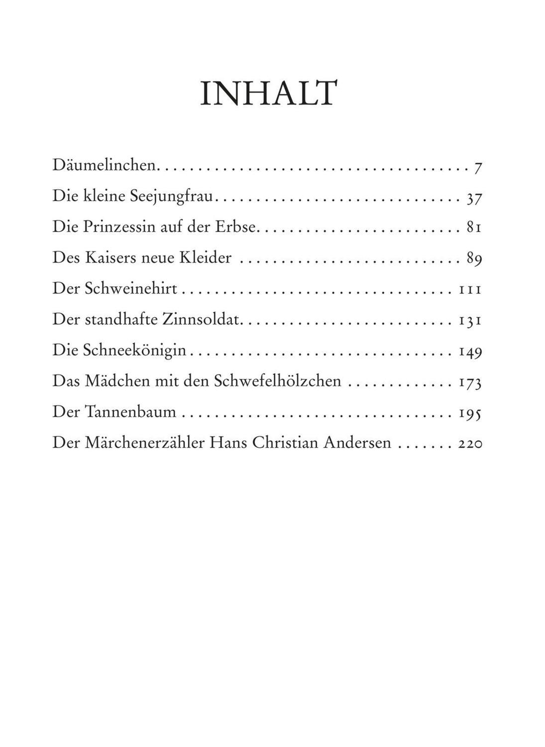 Bild: 9783480228768 | Die schönsten Märchen von Hans Christian Andersen | Andersen (u. a.)