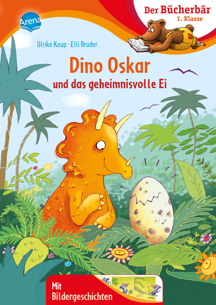 Cover: 9783401717258 | Dino Oskar und das geheimnisvolle Ei | Ulrike Kaup | Buch | 48 S.