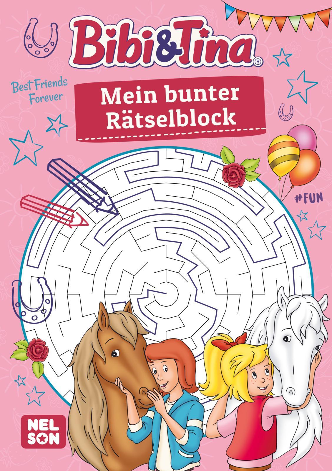 Cover: 9783845127675 | Bibi &amp; Tina: Mein bunter Rätselblock | Taschenbuch | Bibi &amp; Tina