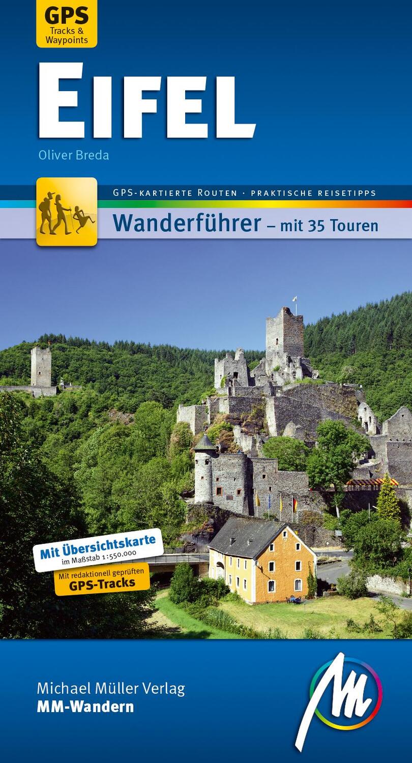 Cover: 9783956545603 | Eifel MM-Wandern Wanderführer Michael Müller Verlag | Oliver Breda